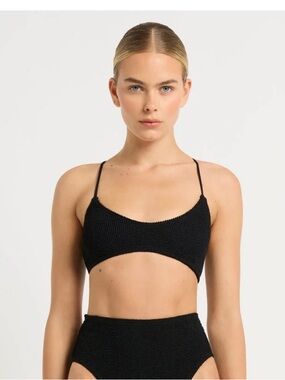 bond-eye Selena crop swim top